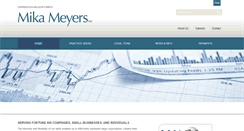 Desktop Screenshot of mikameyers.com